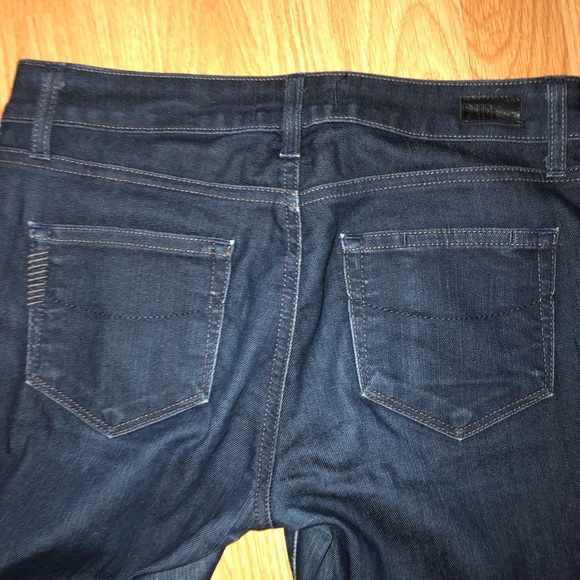 PAIGE Premium Denim Skyline Low Rise Skinny Jean Twilight Dark Wash Size 26 - Picture 6 of 12
